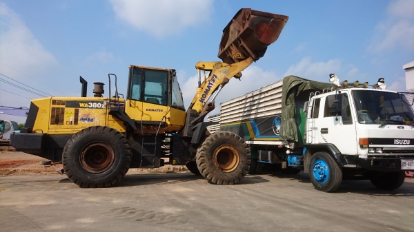 ขายรถตักล้อยาง KOMATSU WA380-6 (สภาพดี ราคาถูกถูก)