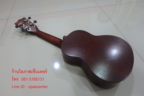 อคูเลเล่ UKULELE ยี่ห้อ TAURO ของใหม่ ขนาด Soprano รุ่น TR-1S ไม้มะฮอก ขายถูก