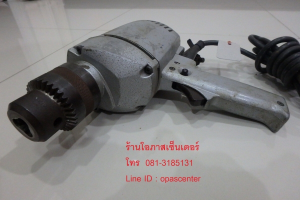 ลดราคา-สว่านเหล็ก Makita แท้ 6 หุน รุ่น 6016 480 W 16 mm สภาพดี ใช้ได้ปกติ