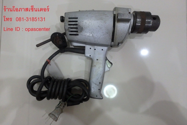 ลดราคา-สว่านเหล็ก Makita แท้ 6 หุน รุ่น 6016 480 W 16 mm สภาพดี ใช้ได้ปกติ