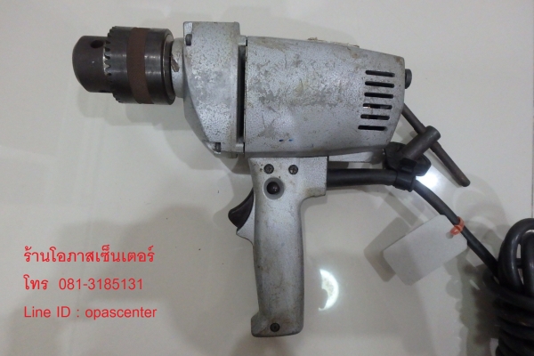 ลดราคา-สว่านเหล็ก Makita แท้ 6 หุน รุ่น 6016 480 W 16 mm สภาพดี ใช้ได้ปกติ