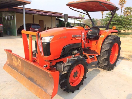 ขาย L4708DT รถปี56 ทำงาน 912 ชั่วโมง รถสวยไม่มีรั่วซึม สภาพพร้อมใช้งาน มาพร้อมผานหน้า+หลัง ตราช้าง ราคา 425000 ส่งพรีถึงบ้าน  สนใจโทรมาครับ  084-5486359 สุชาติ  อ สนม. จ. สุรินทร์