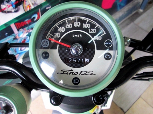 ( ผ่อนได้ ดาวน์ 3,900 ) Fino125 i สีเขียว รุ่นใหม่ล่าสุด เครื่องยนต์ 125 ซีๆ 33900