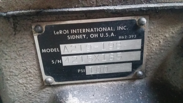 ปั๊มลมสกรู 30 แรง ยี่ห้อ Leroi