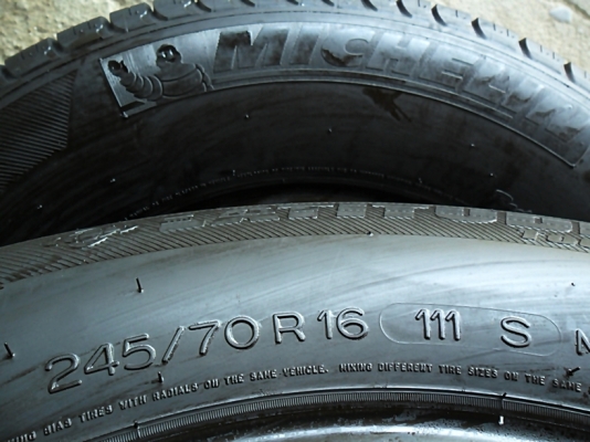 ยางกระบะสูง16 มิชลิน 245-70-16 ลงพื้นปี15 ดอกหนา8มิล ยางกระบะสูง16 มิชลิน 245-70-16 ลงพื้นปี15 ดอกหนา8มิล