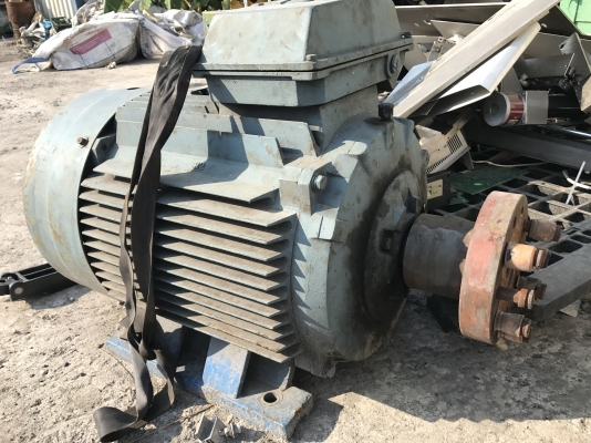 ขายมอเตอร์ ABB 75HP. 1450rpm. 380V สภาพสวยเดิมๆ วิ่งนิ่ม ถอดจากเครื่องจักร พร้อมใช้งาน