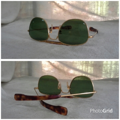 แว่นตาเสืออากาศฝรั่งเศส ยุค &#039;1980s  Original PERCY handmade in France