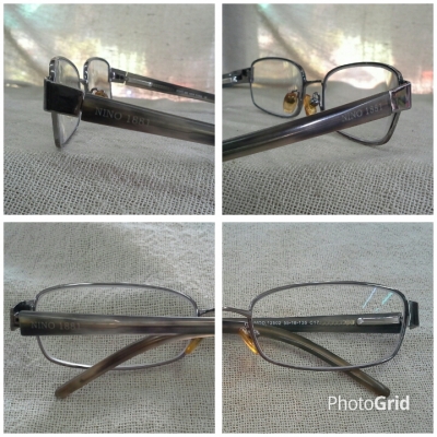 แว่นสายตายาวอเมริกันพันธุ์แท้!  ราคานักศึกษา!  Authentic  NINO 1881 NEW YORK handmade in USA  ค่าสายตา +175