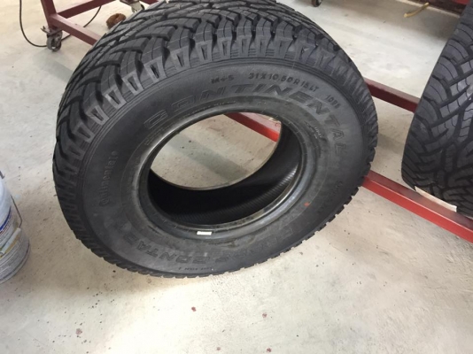 Continental รุ่น Conti Cross Contact AT ปี16 31x10.5 R15