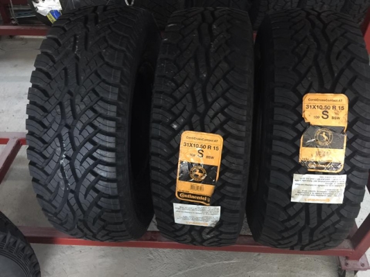 Continental รุ่น Conti Cross Contact AT ปี16 31x10.5 R15