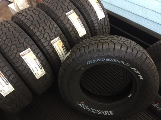 ยางใหม่ Hankook Dynapro AT-M ปี 16 ขนาด 245-70R16 ยางใหม่ Hankook Dynapro AT-M ปี 16 ขนาด 245-70R16