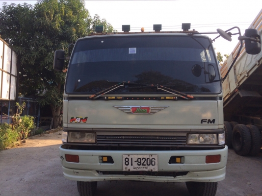 ขายสิบล้อดัมพ์ HINO 3M เครื่อง 240 แรง 2 เพลา ปี 39 กระบะดัมพ์สามมิตร ทะเบียนพร้อม
