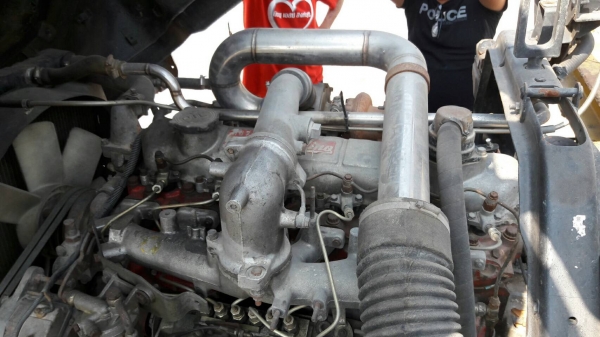 รถบรรทุก 10 ล้อ เทนเลอร์ F17 2 เพลา เครื่อง HO7C TURBO 220 แรง