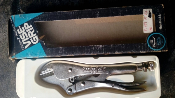 ขายคีมล็อกVISE-GRIP RR Made in USA.ใหม่เก่าเก็บ