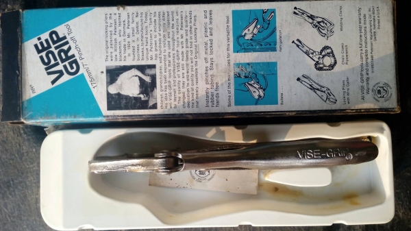 ขายคีมล็อกVISE-GRIP RR Made in USA.ใหม่เก่าเก็บ