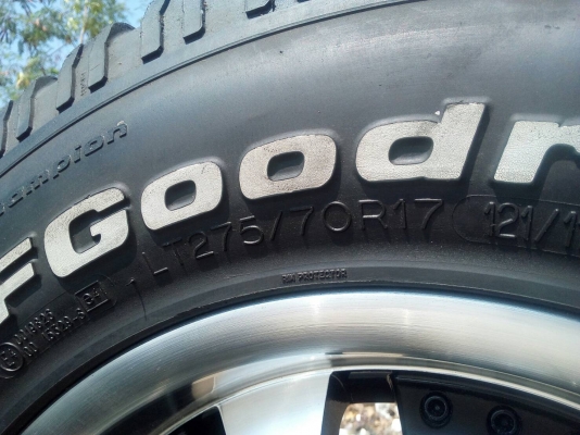 275/70R17 BF Goodrich ALL All-Terrain T/A ชุด 4 เส้น tel. 063-286-3559,081-427-3941 275/70R17 BF Goodrich ALL All-Terrain T/A ชุด 4 เส้น tel. 063-286-3559,081-427-3941