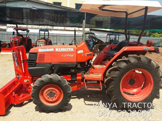 ปัญญาแทรคเตอร์..จัดมาให้ครับ ด่วน!!!คูโบต้า L3408ใบมีดคานล่างพร้อมผาน6&times;22 รถไร่ สภาพพร้อมใช้