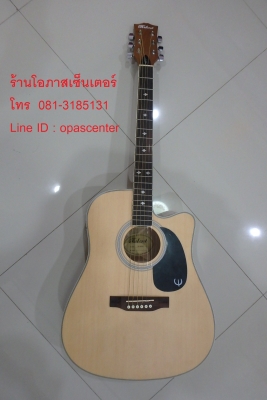 กีต้าร์โปร่งเว้าไฟฟ้า Talent 41 นิ้ว รุ่น TE30TNS สีไม้ ขัดด้าน EQ อย่างดี G-Tone GT-2 ของใหม่ กีต้าร์โปร่งเว้าไฟฟ้า Talent 41 นิ้ว รุ่น TE30TNS สีไม้ ขัดด้าน EQ อย่างดี G-Tone GT-2 ของใหม่