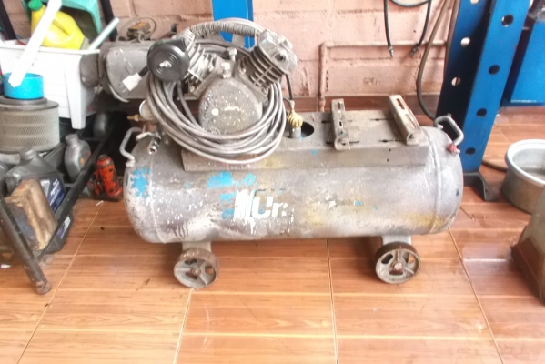 ปั้มลม64ลิตร ใส่มอเตอร์อย่างเดียวใช้งานได้ทันที