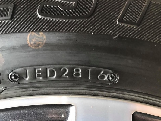 ยางใหม่ 265-60-18 ป้ายแดง บริดสโตน