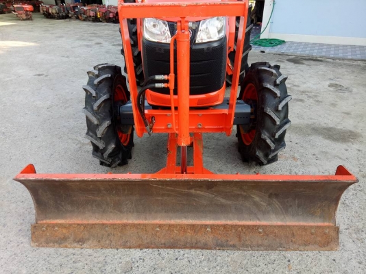 คูโบต้า L4708SP 4 WD รถเกรด AAA  ทำงาน 416 ชั่วโมง ใบมีดดันหน้าตราช้าง ผานหลังใหม่ 6X24 CMT