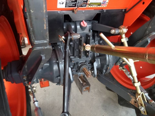 คูโบต้า L4708SP 4 WD รถเกรด AAA  ทำงาน 416 ชั่วโมง ใบมีดดันหน้าตราช้าง ผานหลังใหม่ 6X24 CMT