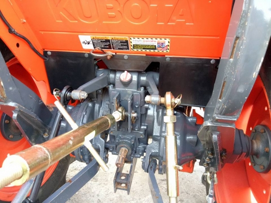 คูโบต้า L4708SP 4 WD รถเกรด AAA  ทำงาน 416 ชั่วโมง ใบมีดดันหน้าตราช้าง ผานหลังใหม่ 6X24 CMT