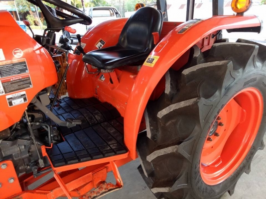 คูโบต้า L4708SP 4 WD รถเกรด AAA  ทำงาน 416 ชั่วโมง ใบมีดดันหน้าตราช้าง ผานหลังใหม่ 6X24 CMT