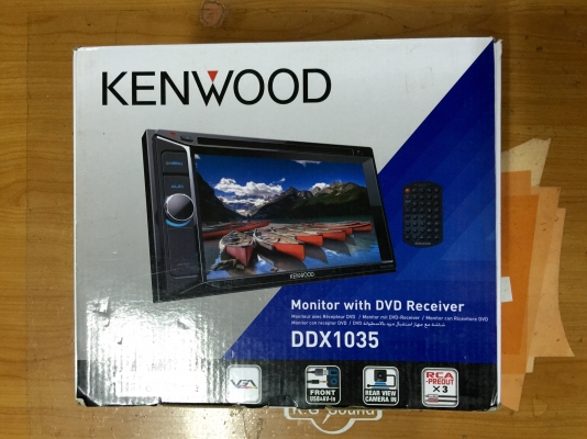ขายวิทยุ 2 ดิน KENWOOD-DDX1035 จอ 6.2" อุปกรณ์ครบๆ ขายวิทยุ 2 ดิน KENWOOD-DDX1035 จอ 6.2" อุปกรณ์ครบๆ