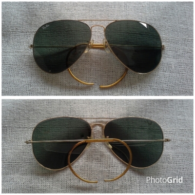 แว่นตาท่านนายพลแมคอาร์เธอร์ 'ตัวเทพบุตร' ที่สุดแห่งเลนส์หายาก! Vintage B&L RAY-BAN AVIATOR USA บิ๊กไซซ์! ตัวแท้! จริงใจ-ไม่จิงโจ้! แว่นตาท่านนายพลแมคอาร์เธอร์ 'ตัวเทพบุตร' ที่สุดแห่งเลนส์หายาก! Vintage B&L RAY-BAN AVIATOR USA บิ๊กไซซ์! ตัวแท้! จริงใจ-ไม่จิงโจ้!