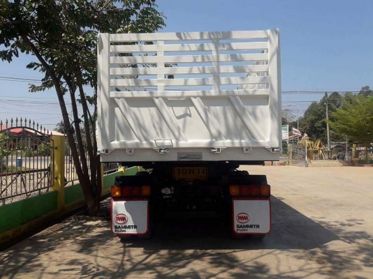 ขายรถพ่วง ISUZU 360 แรง ปี 56 กระบะดัมพ์สามมิตร ลูก 3 เพลาแท้ สวยสดพร้อมใช้งาน ทะเบียนพร้อม