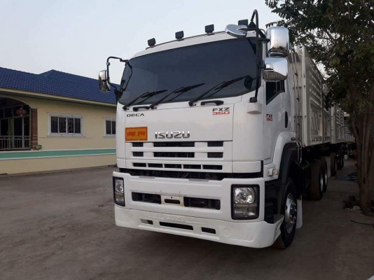 ขายรถพ่วง ISUZU 360 แรง ปี 56 กระบะดัมพ์สามมิตร ลูก 3 เพลาแท้ สวยสดพร้อมใช้งาน ทะเบียนพร้อม
