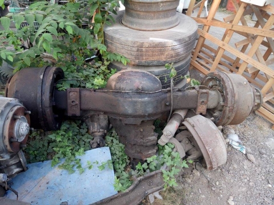 ขายเพลาท้ายฟลูโซ่เฟืองท้าย 2 ตอนเพลาเก่านอก