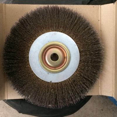 แปรงลวดกลม  8"