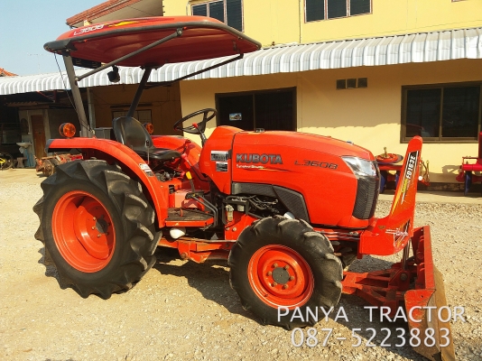 ปัญญาแทรคเตอร์..จัดมาให้ครับ ด่วน!!!คูโบต้า L3608 ทำงาน425ชม.ใบมีดคานล่างFD163พร้อมผาน5&times;22 สภาพพร้อมใช้