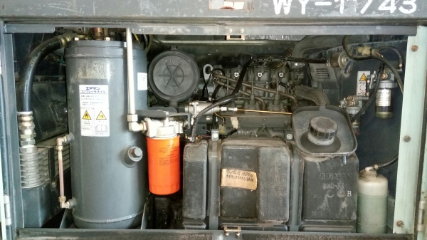 Airman PDS90SC : เครื่องปัํมลม 90cfm : 7 บาร์  นำเข้าจากญี่ปุ่น โทร. 080-6565422 (หนิง)