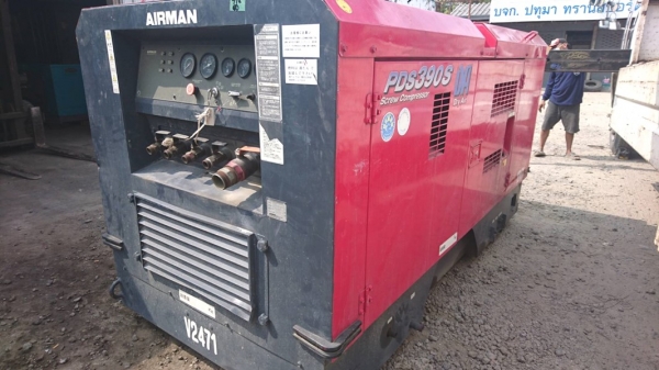 #Compressor-PDS390SD เครื่องปั๊มลม Airman ขนาด 7 บาร์ 390cfm. นำเข้าจากญี่ปุ่น by OEK 098-5625920