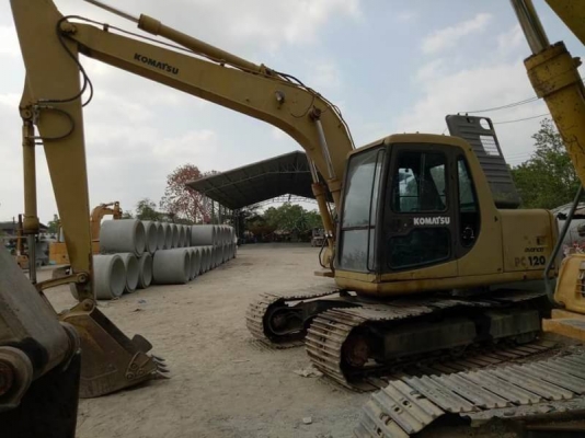 ขาย 700,000 KOMATSU  PC120-6 ไฟฟ้าครบ เครื่องดี ปั้มแรง เอวดี ช่วงล่างเต็ม รถพร้อมใช้ รถอยู่ ปทุมธานี 090-772-3710 090-772-3708