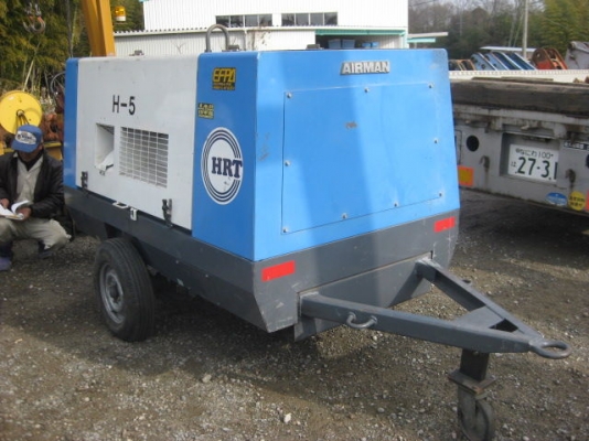 เครื่องปั๊มลมยี่ห้อ Airman PDS-265S นำเข้าจาก ญี่ปุ่น