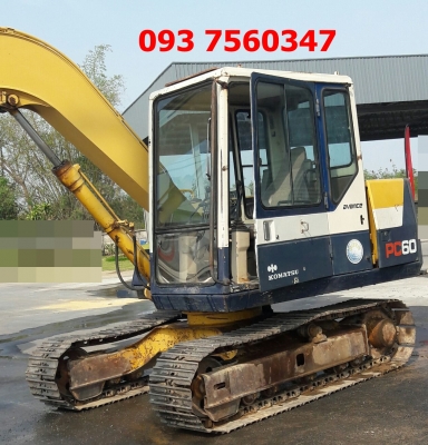 ขายรถแบคโฮ KOMATSU PC 60-6 เก่านอก