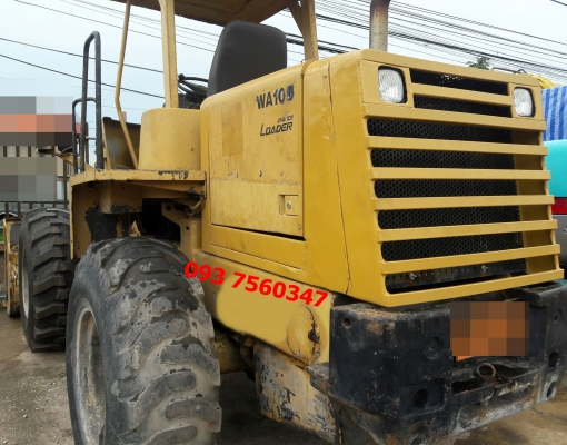 ขายรถตักล้อยาง KOMATSU WA 100-3