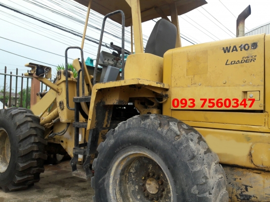 ขายรถตักล้อยาง KOMATSU WA 100-3