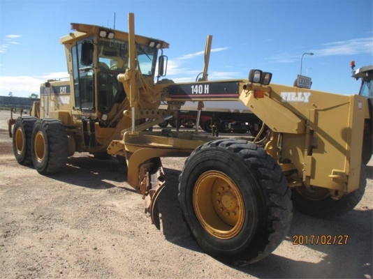 CAT 140H VHP ปี 2001 ใช้งานแค่ 6 พันกว่าชั่วโมงจากอเมริกา