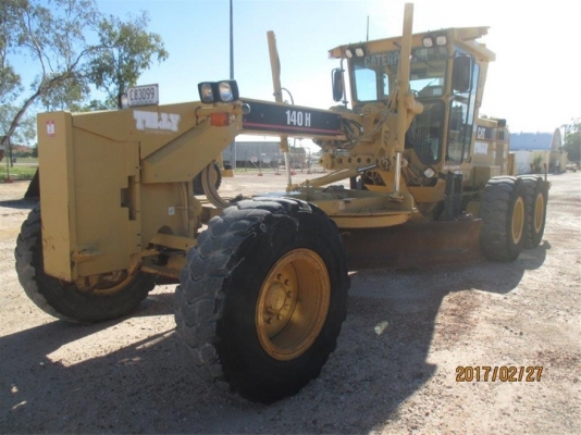 CAT 140H VHP ปี 2001 ใช้งานแค่ 6 พันกว่าชั่วโมงจากอเมริกา