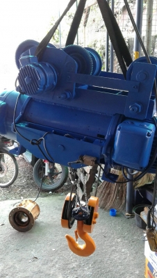 ขายรอกสลิงไฟฟ้า Demag ขนาด 8ตัน ขายราคา5 ตัน ยกสูง 6 เมตร ความเร็ว 1 สปีด วิ่ง 4 ทิศทาง *** ราคา 175 ขายรอกสลิงไฟฟ้า Demag ขนาด 8ตัน ขายราคา5 ตัน ยกสูง 6 เมตร ความเร็ว 1 สปีด วิ่ง 4 ทิศทาง *** ราคา 175