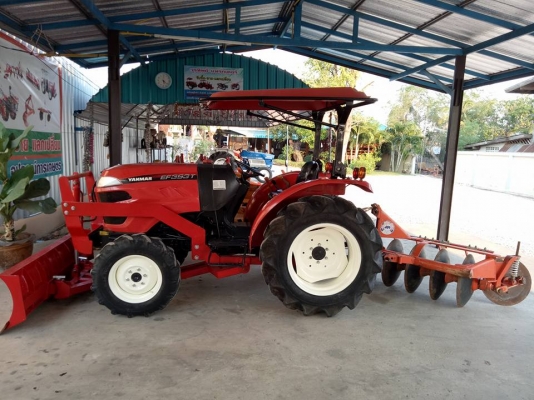 ยันร์ม่า EF393T 4 WD ใบมีดดันหน้า ผานหลัง  พร้อมใช้งาน..จัดส่งฟรี