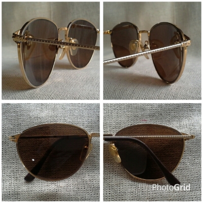 แว่นตาอเมริกันวินเทจ ยุค &#039;80s  &#039;หยดน้ำ จอห์น เลนนอน&#039;  Vintage AO American Optical USA