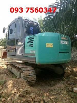 ขายรถแบคโฮ Kobelco sk 75-8 =4,8XX ชม. ขายรถแบคโฮ Kobelco sk 75-8 =4,8XX ชม.