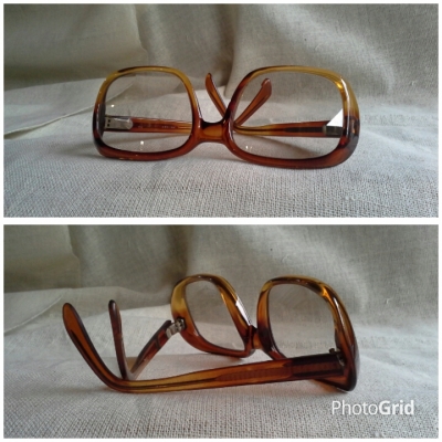 แว่นสายตายาวเลนส์ 2 ชั้น 'นอส' วินเทจ 'เนิร์ด' ฝรั่งเศส ยุค '60s Vintage DIAMOND handmade in France ค่าสายตา +225 แว่นสายตายาวเลนส์ 2 ชั้น 'นอส' วินเทจ 'เนิร์ด' ฝรั่งเศส ยุค '60s Vintage DIAMOND handmade in France ค่าสายตา +225