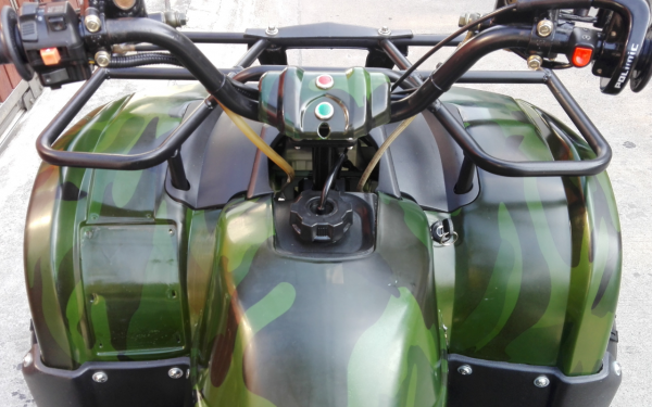 ATV 150cc. เกียร์ออโต้ ดิสเบรคหน้า-หลัง สตาร์ทมือ+เท้า คันเร่ง่มือบิด ล้อขอบ10นิ้ว เครื่องสมบูรณ์